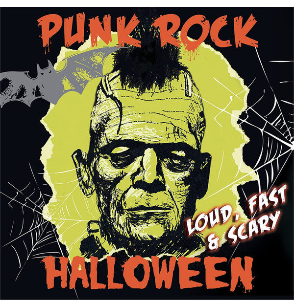 VARIOUS ARTISTS - PUNK ROCK HALLOWEEN - LOUD, FAST & SCARY! (ORANGE VINYL)