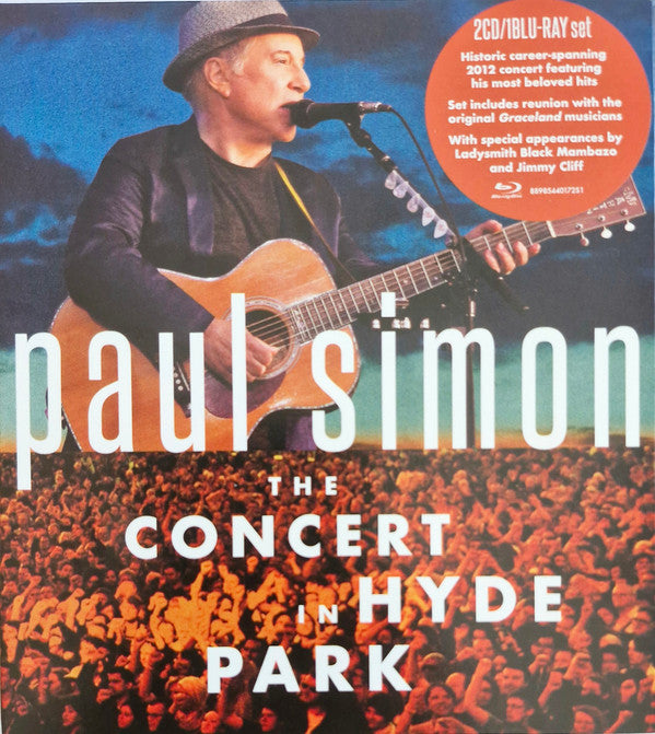 SIMON,PAUL - CONCERT IN HYDE PARK (2 CD/BLU-RAY)