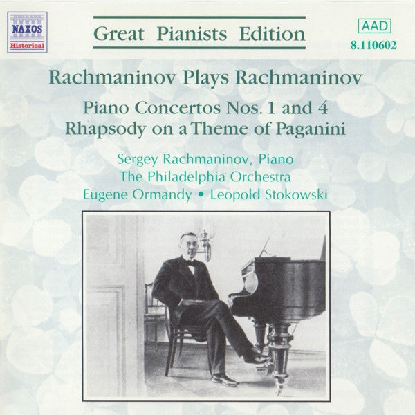 RACHMANINOV - RACHMANINOV PF CTOS 1 4