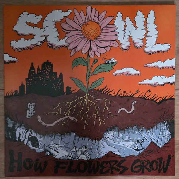 SCOWL - HOW FLOWERS GROW (VIOLET GLITTER VINYL)