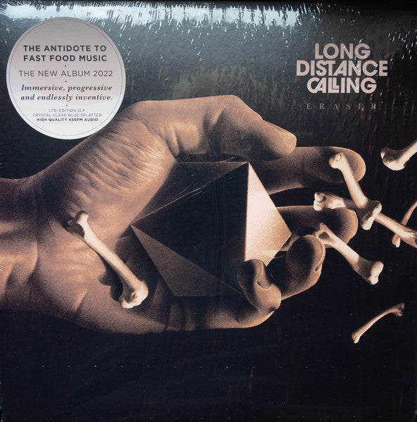 LONG DISTANCE CALLING - ERASER (CRYSTAL CLEAR BLUE SPLATTER VINYL/2LP)