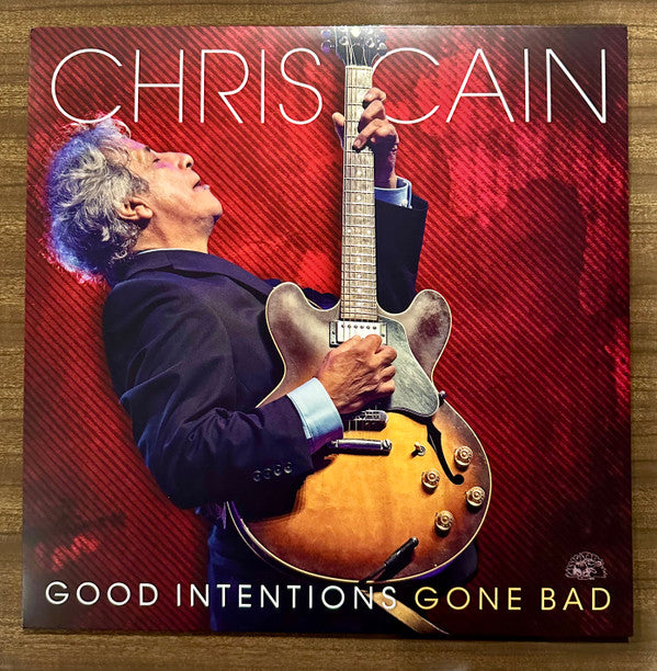 CAIN CHRIS - GOOD INTENTIONS GONE BAD (RED TRANSLUCENT VINYL)