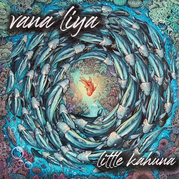 LIYA VANA - LITTLE KAHUNA (BLUE ORANGE & YELLOW SPLATTER VINYL)
