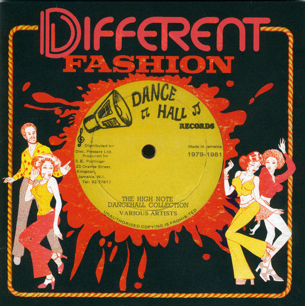 VARIOUS ARTISTS - DIFFERENT FASHION: THE HIGH NOTE DANCEHALL COLLECTION