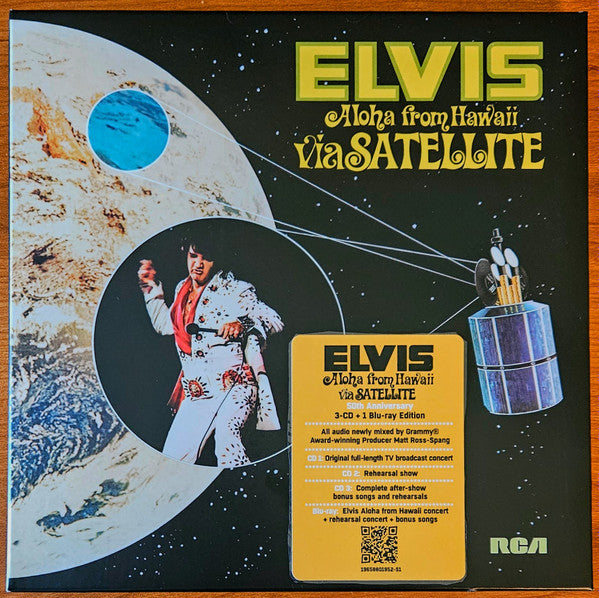 PRESLEY,ELVIS - ALOHA FROM HAWAII VIA SATELLITE (3CD/1 BLU-RAY)