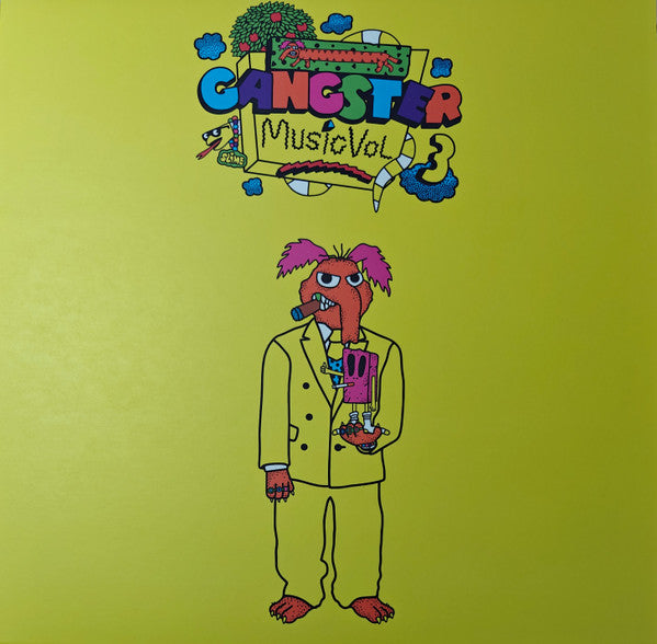 GANGSTER DOODLES PRESENTS - GANGSTER MUSIC VOL. 3 (2LP/RED & YELLOW VINYL)