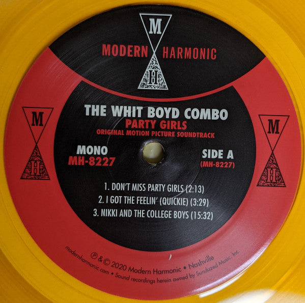 WHIT BOYD COMBO - PARTY GIRLS OST (GOLD VINYL/PRESSBOOK REPLICA INSERT)
