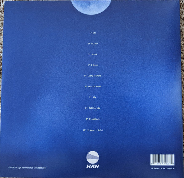 BERHANA - HAN (TRANSPARENT ICE BLUE VINYL)