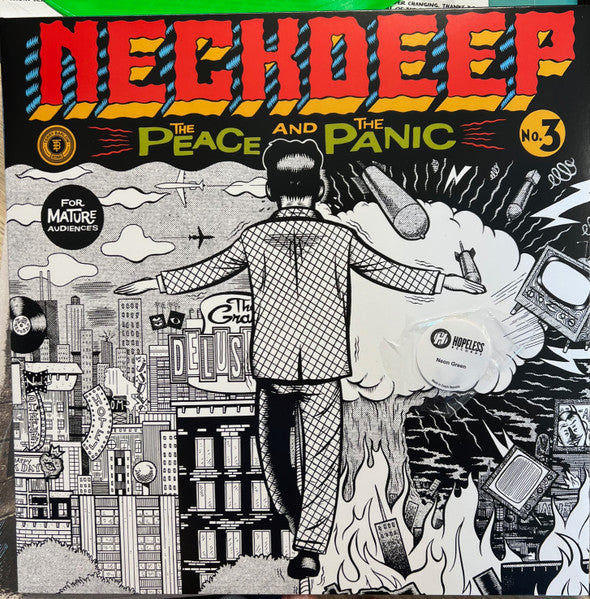 NECK DEEP - PEACE & THE PANIC (NEON GREEN COLOURED VINYL) (IMPORT)