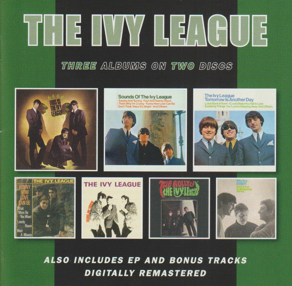 IVY LEAGUE - THIS IS THE IVY LEAGUE / SOUNDS OF THE IVY LEAGUE / TOMORROW IS ANOTHER DAY