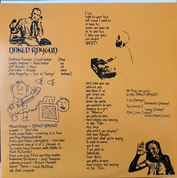 NAKED RAYGUN - BASEMENT SCREAMS (REMASTERED/DARK TEAL VINYL)