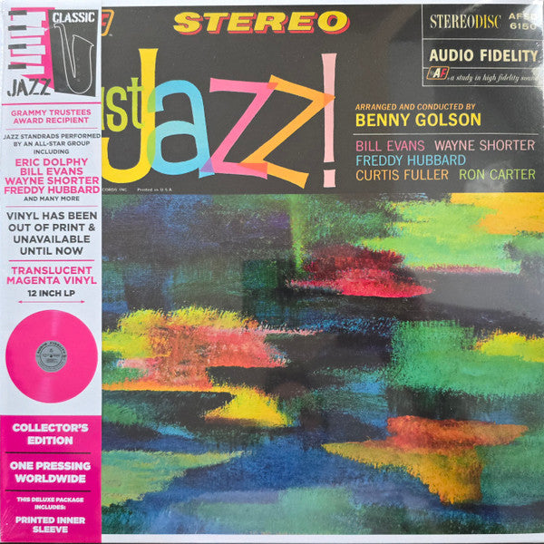 GOLSON,BENNY - JUST JAZZ (PINK VINYL/DELUXE)