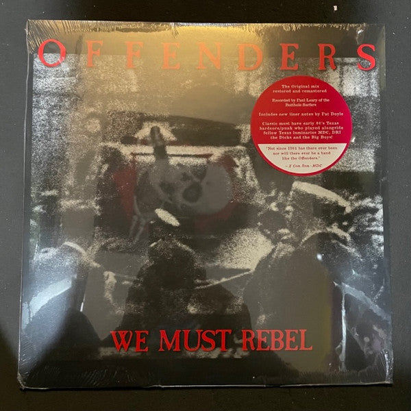 OFFENDERS - WE MUST REBEL - MILLENNIUM EDITION