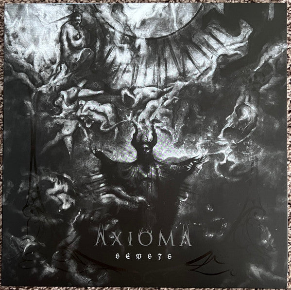AXIOMA - SEPSIS (CLEAR WITH BLACK & WHITE SPLATTER)