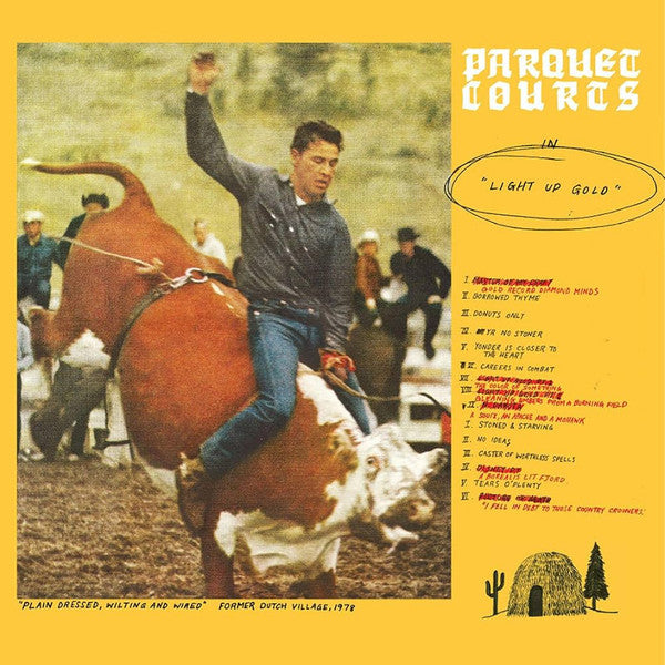 PARQUET COURTS - LIGHT UP GOLD