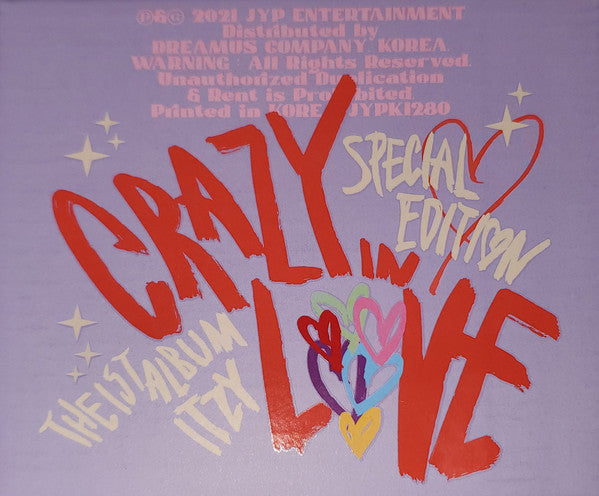 ITZY - ITZY THE 1ST ALBUM CRAZY IN LOVE SPECIAL EDITION (JEWELCASE VER.)