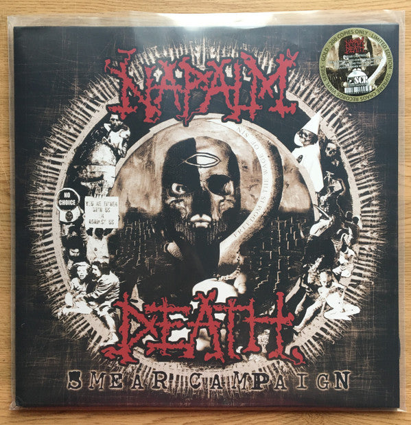 NAPALM DEATH - SMEAR CAMPAIGN (GOLD VINYL)