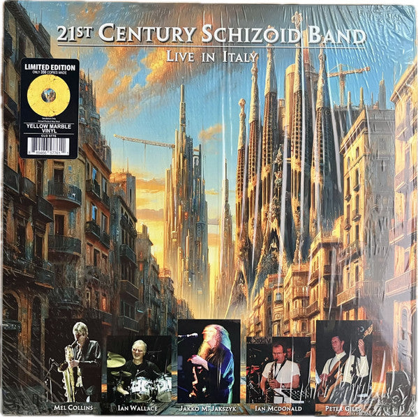 21ST CENTURY SCHIZOID BAND - LIVE IN ITALY (YELLOW VINYL)