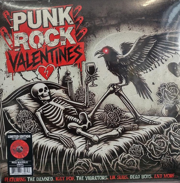 VARIOUS ARTISTS - PUNK ROCK VALENTINES (LIMITED EDITION/RED MARBLE VINYL)