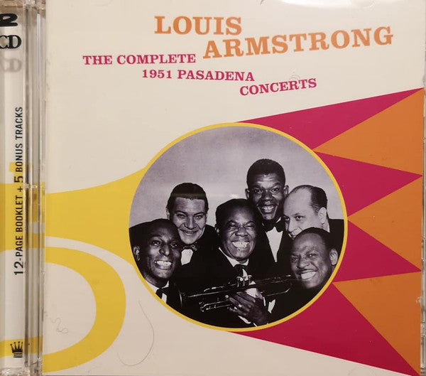 ARMSTRONG,LOUIS - COMPLETE 1951 PASADENA CONCERTS (5 BONUS TRACKS)