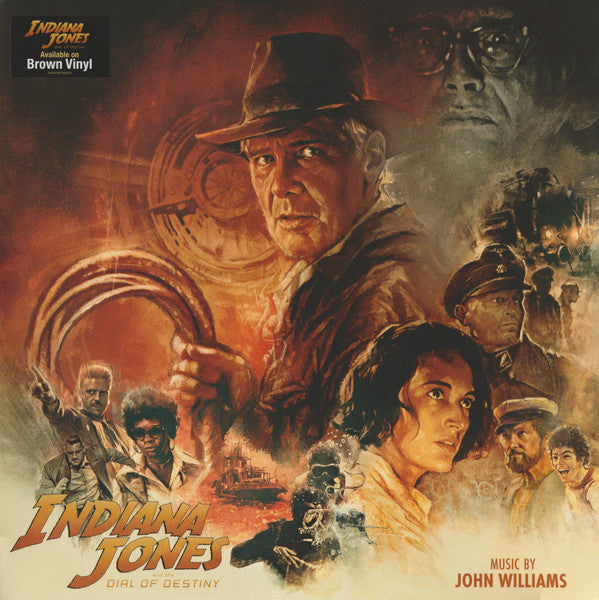 WILLIAMS JOHN - INDIANA JONES & THE DIAL OF DESTINY (LIMITED EDITION) (BROWN VINYL/2LP)