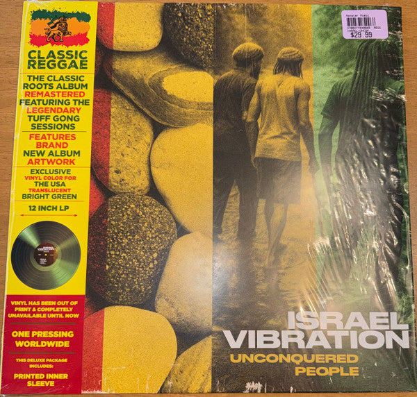 ISRAEL VIBRATION - UNCONQUERED PEOPLE (GREEN VINYL/DELUXE)