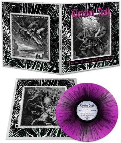 CHRISTIAN DEATH - RAGE OF ANGELS (PURPLE/BLACK SPLATTER VINYL)