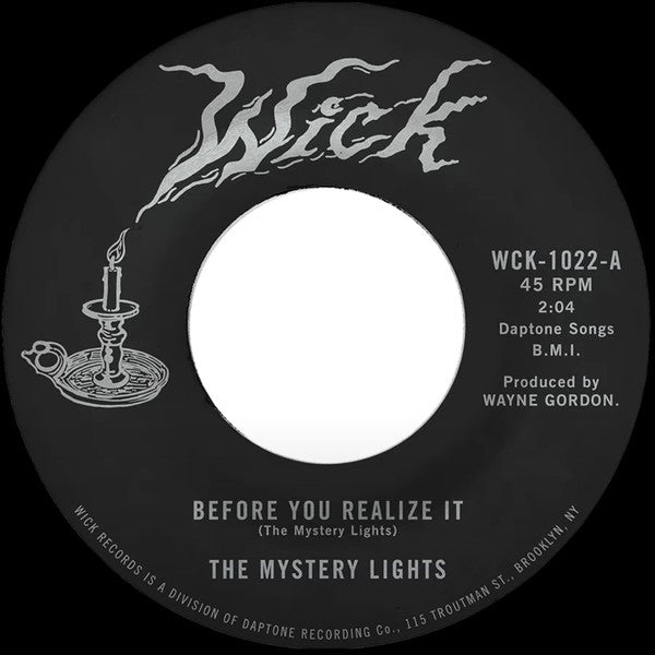 MYSTERY LIGHTS - BEFORE YOU REALIZE IT B/W CEREBRAL CRACK