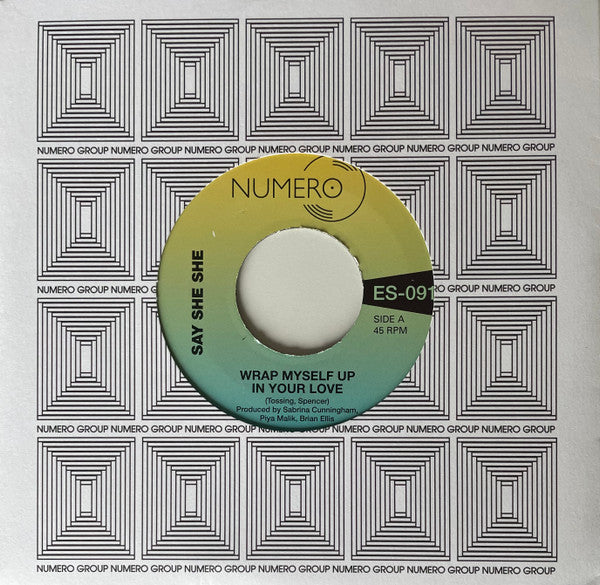 SAY SHE SHE & JIM SPENCER - WRAP MYSELF UP IN YOUR LOVE