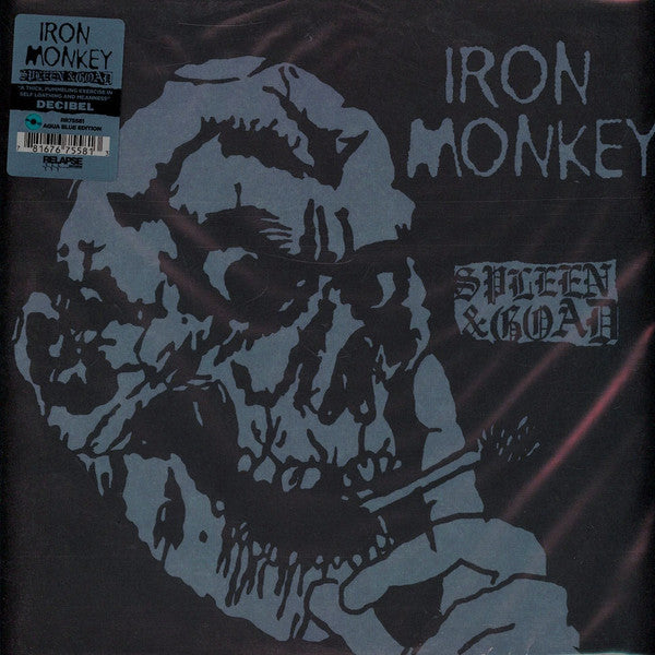 IRON MONKEY - SPLEEN & GOAD (AQUA BLUE VINYL)