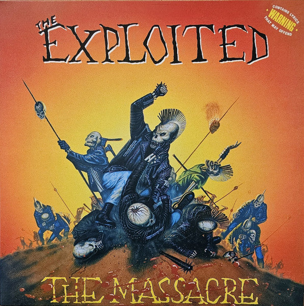 EXPLOITED - MASSACRE (SPECIAL EDITION) (TRANS BLUE VINYL)