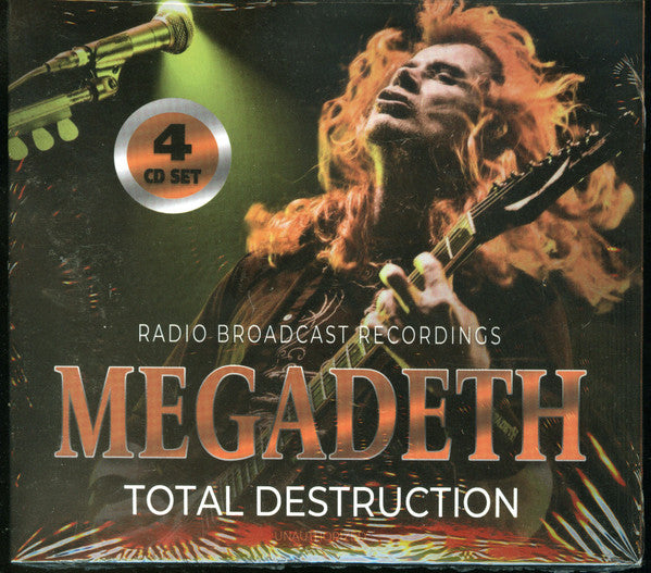 MEGADETH - TOTAL DESTRUCTION (4CD)