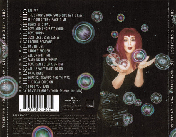 Cher - The Greatest Hits CD