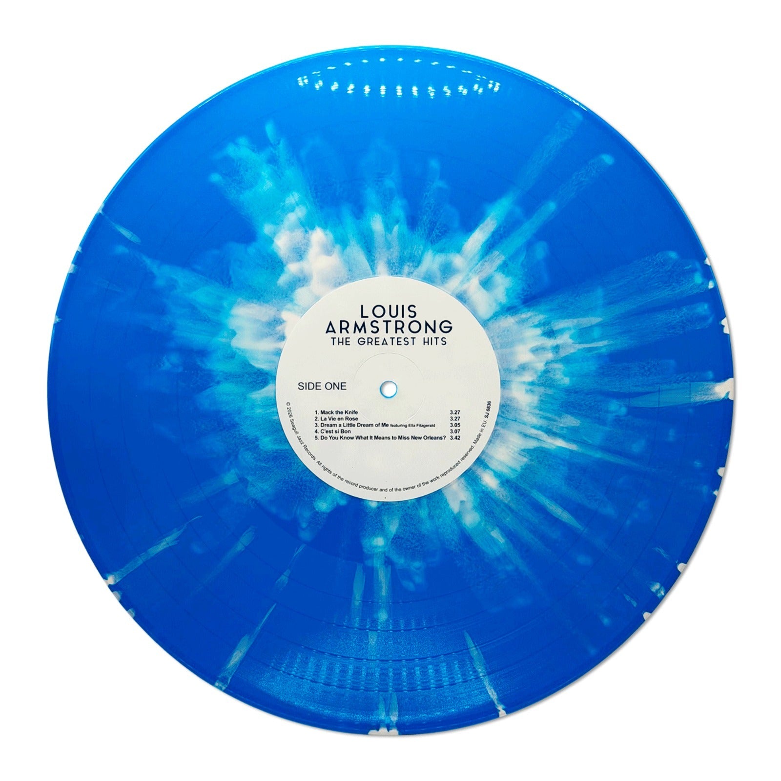 Louis Armstrong – The Greatest Hits [Limited Color Edition – Blue Vinyl] [LP]