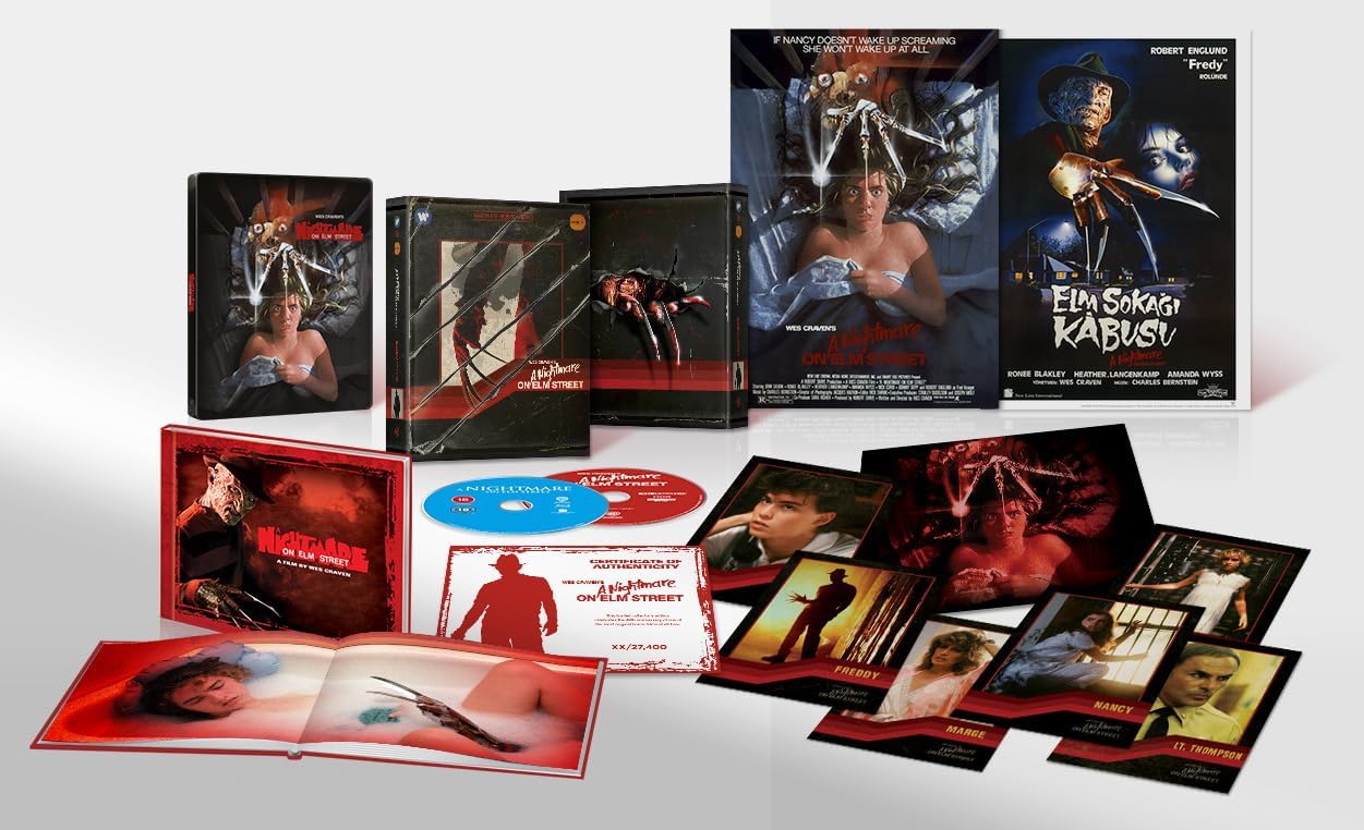 A Nightmare on Elm Street (40th Anniversary Ultimate Collectors Edition) (4K Ultra HD) (Steelbook), Warner Bros Uk, Horror…