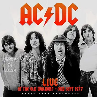 Ac/Dc Live At The Waldorf, San Francisco 1977 Records & LPs product cover