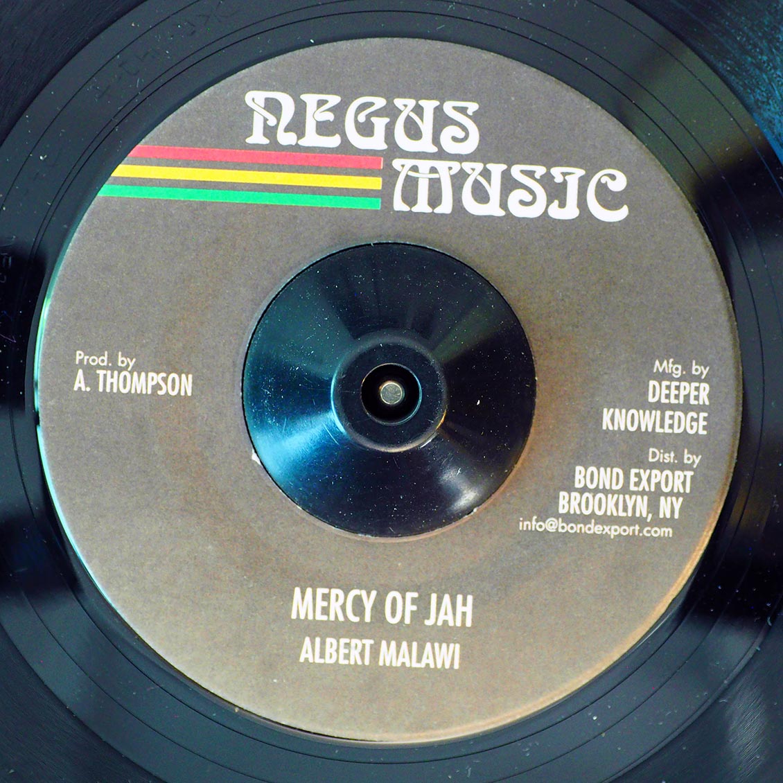 Albert Malawi - Mercy Of Jah / Version product cover