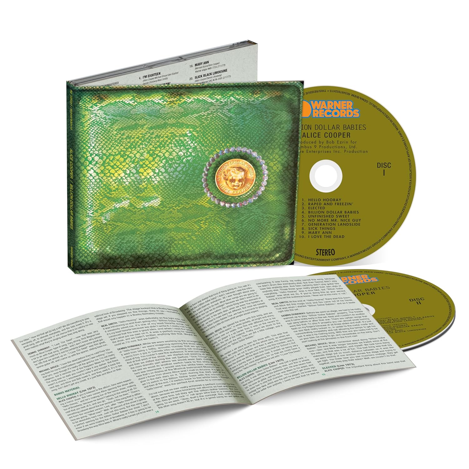 Alice Cooper - Billion Dollar Babies (50th Anniversary Deluxe Edition) - Music & Performance - CD product cover