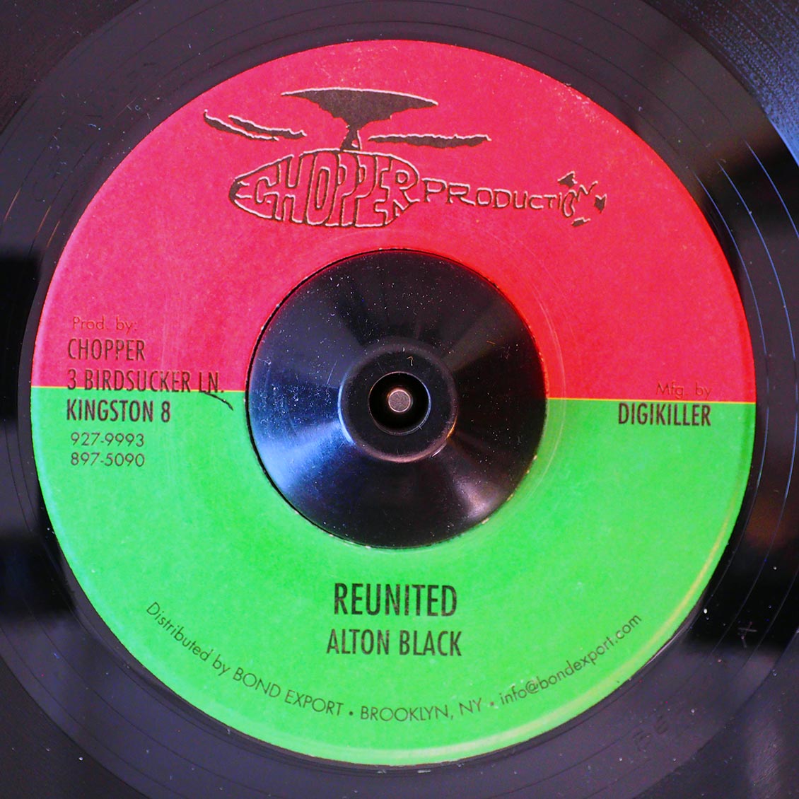 Alton Black - Reunited / Version (rhythm: "Billy Jean AKA Chim Cherie") product cover
