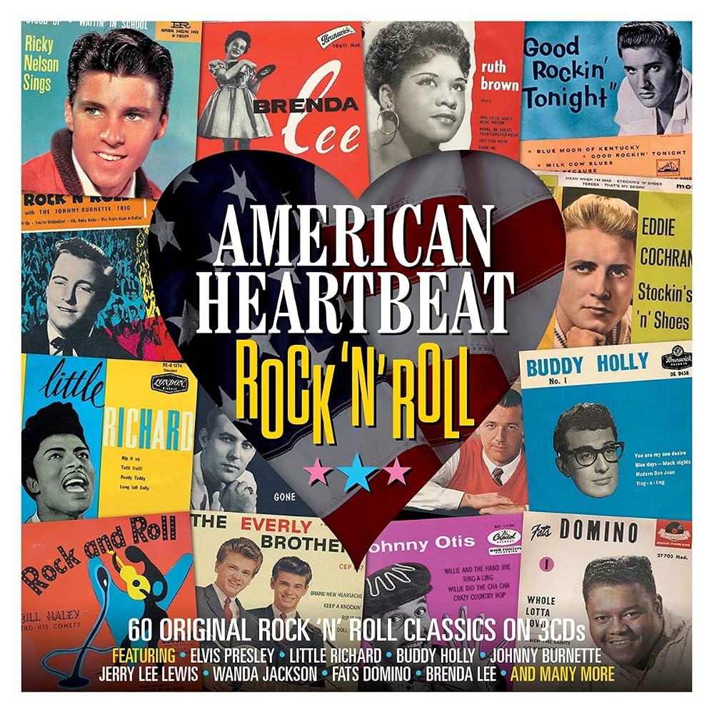 American Heartbeat: Rock N Roll / Various (CD) product cover