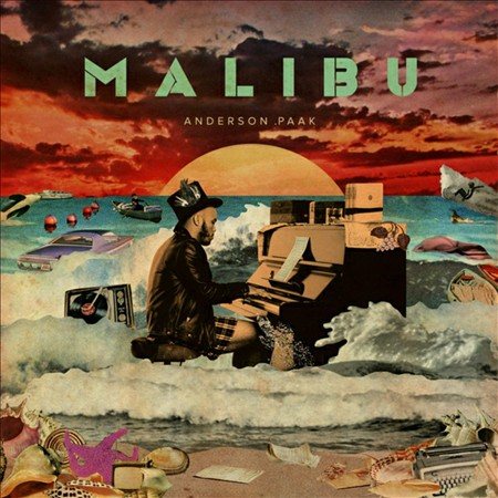 Anderson Paak Malibu [Explicit Content] Poster, Digital Download Card)