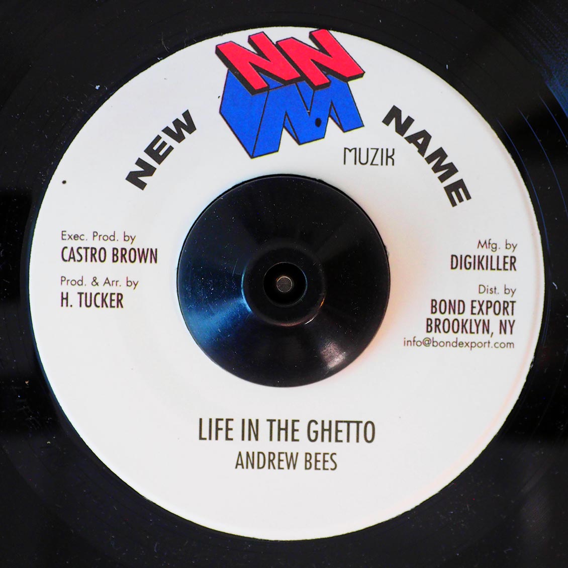 Andrew Bees - Life In The Ghetto / Version product cover