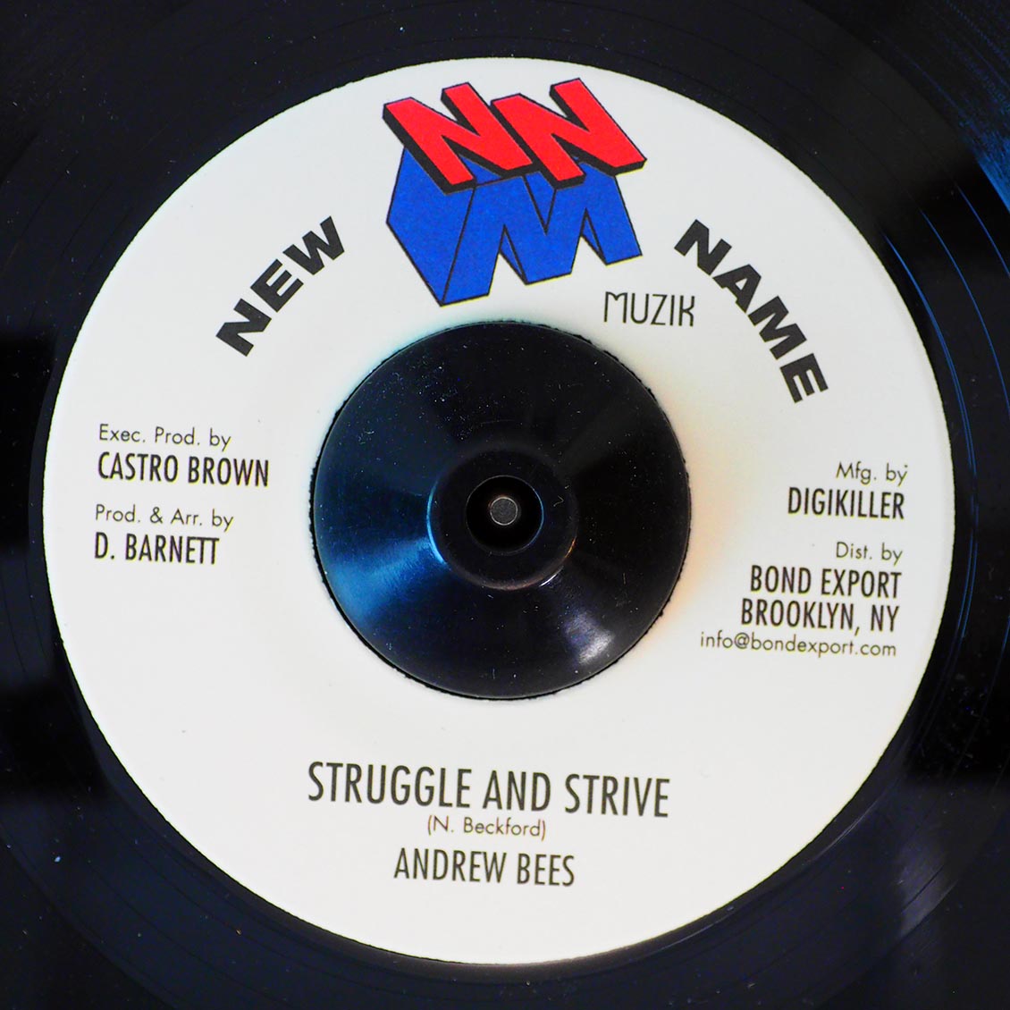 Andrew Bees - Struggle And Strive / Version product cover