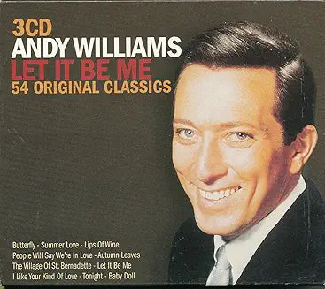 Andy Williams – Let It Be Me –3CD Collection [CD] product cover