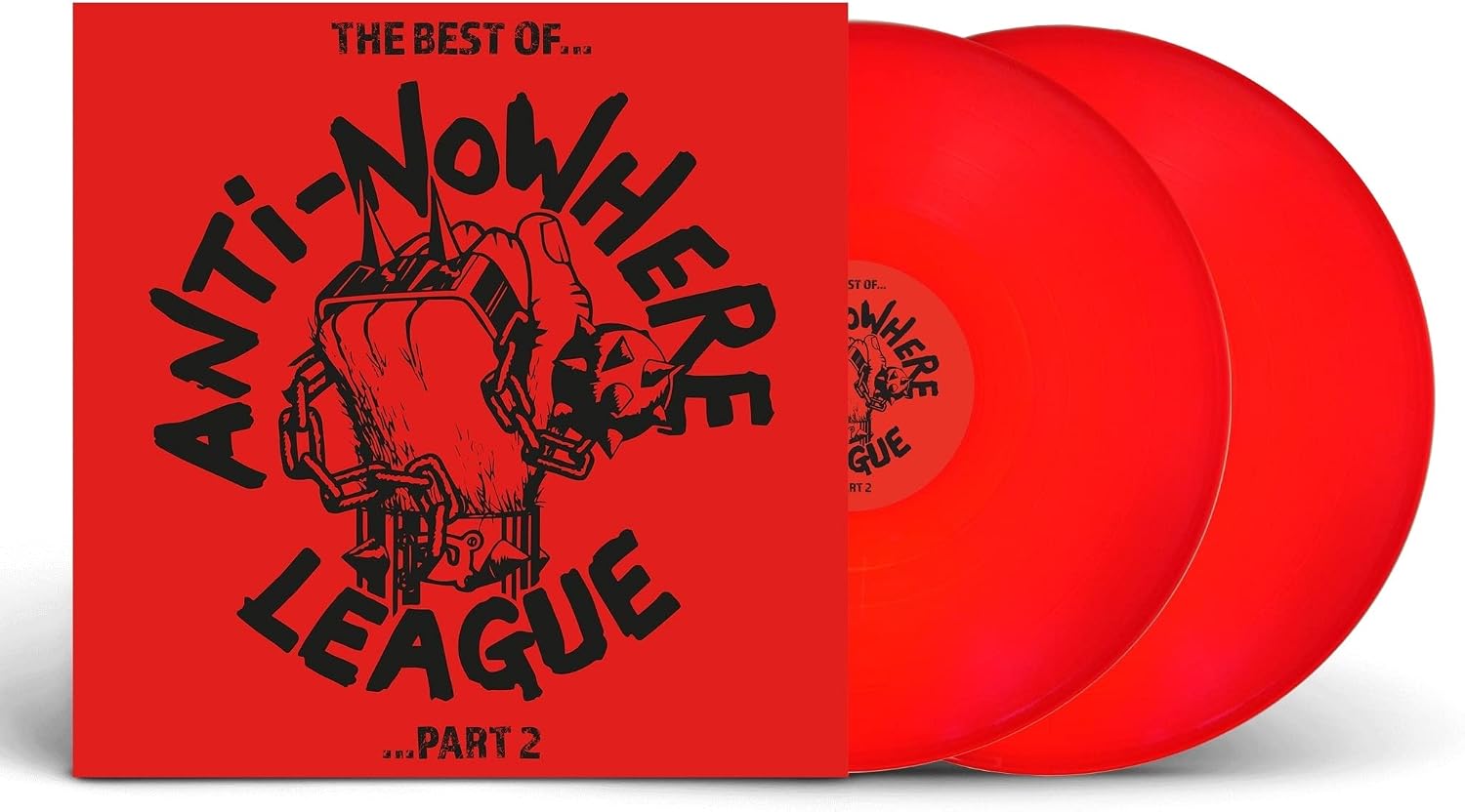 Anti Nowhere League: The Best Of... Part 2 (Red Vinyl) NEW product cover