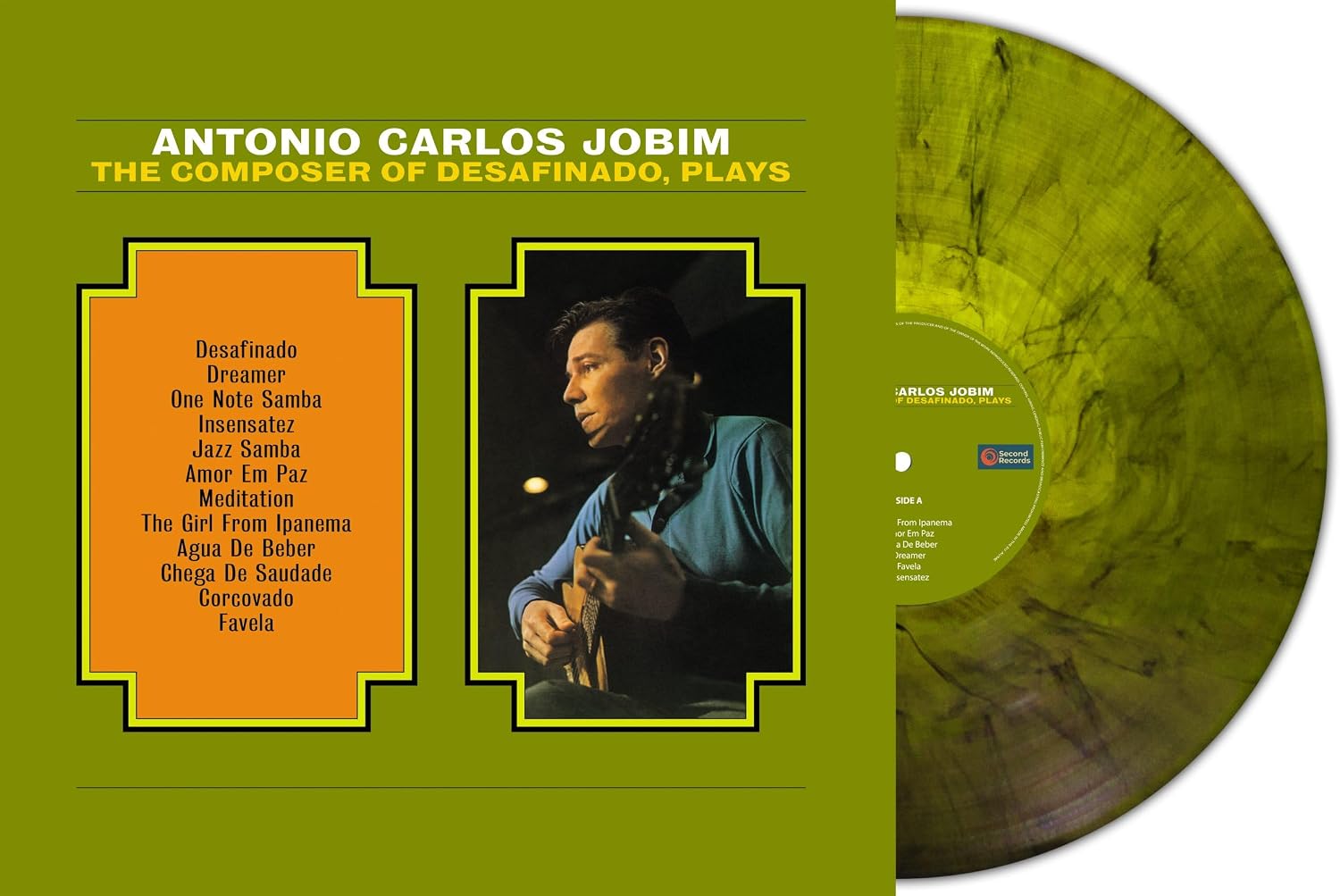 Antonio Carlos Jobim The Composer of Desafinado, Plays (Vinyl Record) 12" Album Coloured Vinyl product cover