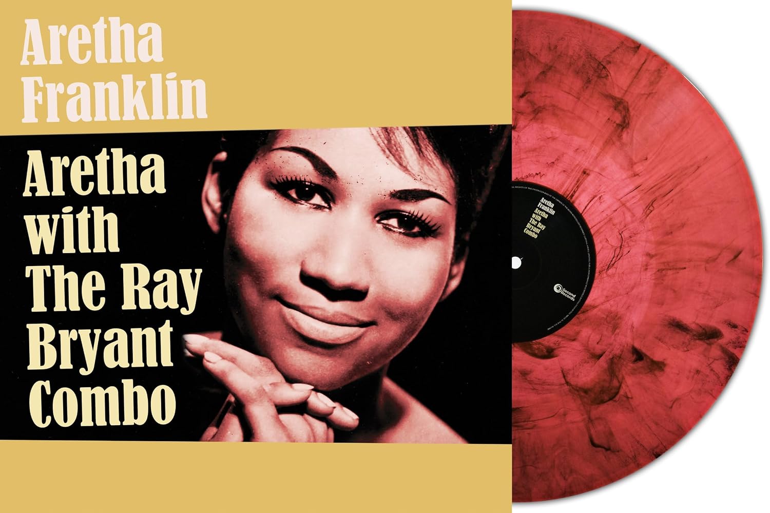 Aretha (Orange Marble Vinyl) ARETHA FRANKLIN product cover