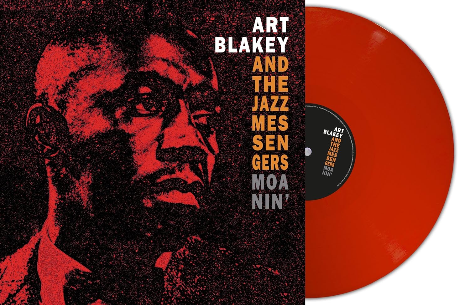 Art Blakey & The Jazz Messengers - Moanin' (180g) (red vinyl) - Vinyl LP product cover