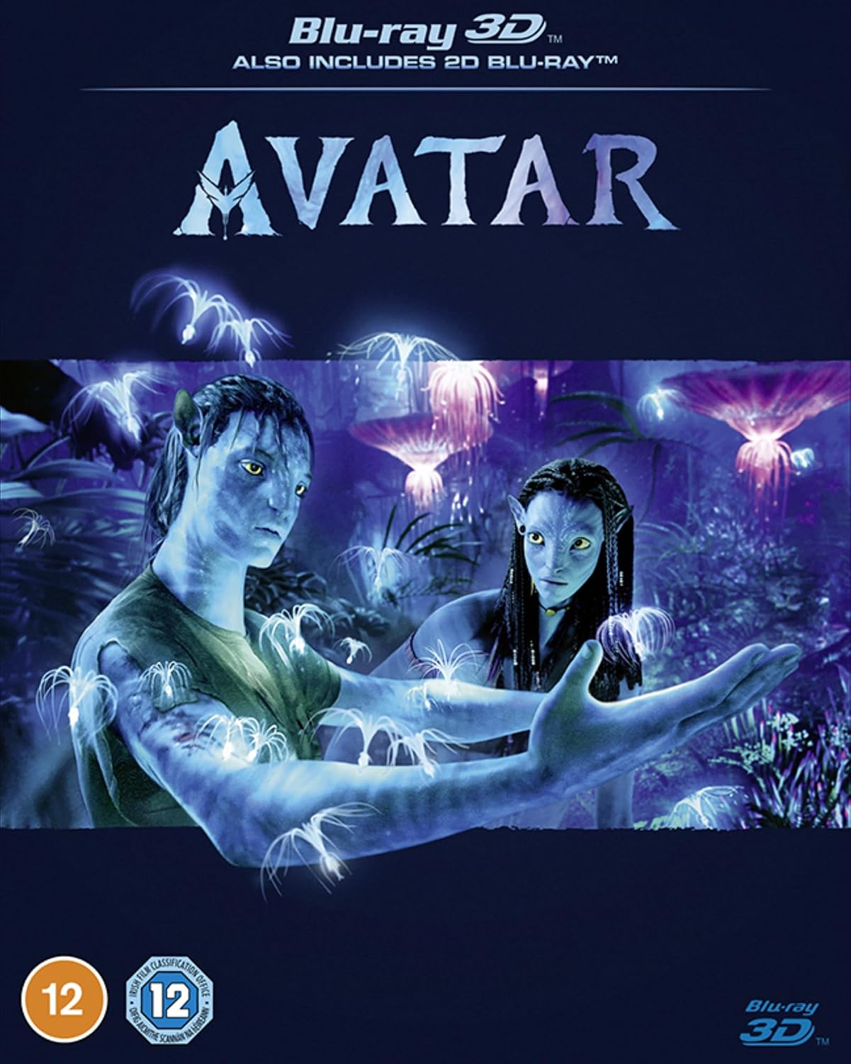 Avatar (Blu-ray) Joel David Moore Laz Alonso Dileep Rao Stephen Lang James Pitt Wes Studi product cover