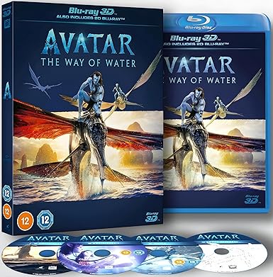 Avatar The Way Of Water Blu-ray 3D Region Free product cover